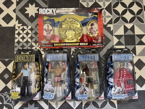 Rocky action figures x4 - &,