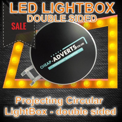 Double sided outdoor round - outdoor,