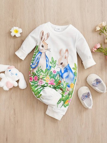 Beautiful rabbit babygrow age - beautiful,