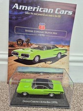 1/43 DEAGOSTINI AMERICAN CARS COLLECTION 1970 DODGE CORONET SUPER BEE CAR #17
