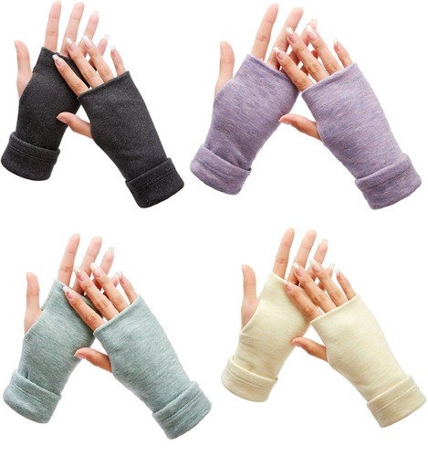 Womens ladies fingerless - fingerless, arm