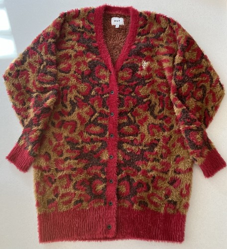 Huf skateboards leopard knit - skateboards,