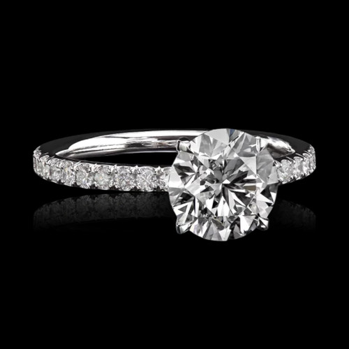 Engagement platinum diamond - engagement,