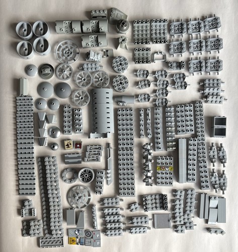 Lego bricks and pieces - and, spare