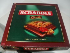 scrabble deluxe board game