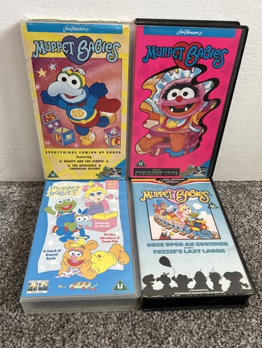 Muppet babies vhs video bundle - vhs,