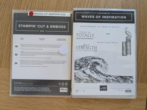 Stampin used waves of - waves,
