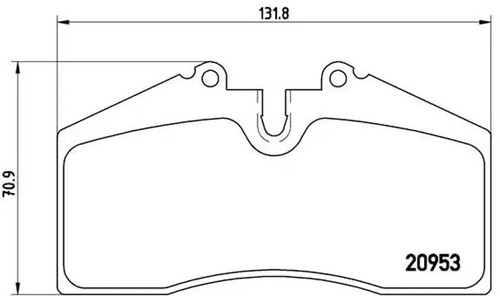 Brake pads 005 brembo - 005,