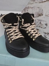 Shoe The Bear AGDA Black Leather Boot Woman - UK 5/ EU 38