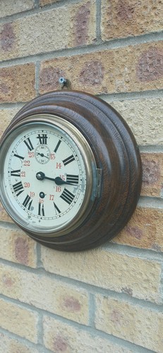 Antique small round - , wallclock