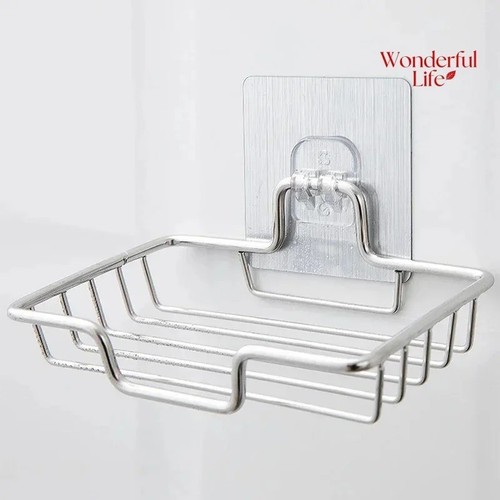 Wall mounted soap holder - mounted,