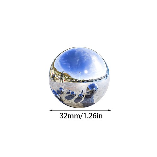20cm stainless steel mirror - steel,