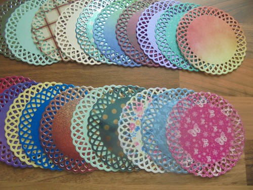 Round die cut shapes - die,