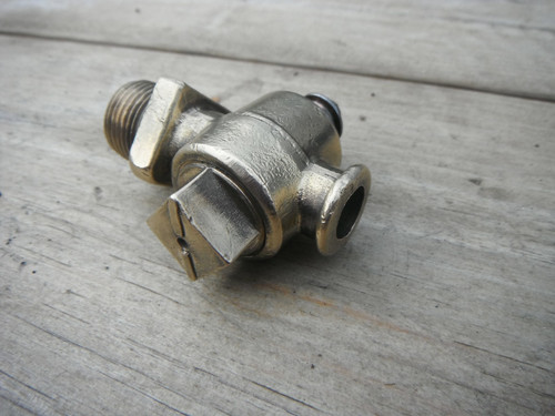 Original brass radiator - original,, drain