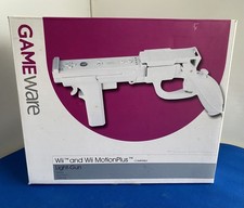 Gameware For Nintendo Wii Light Gun Boxed Pistol with Trigger Function & Handle