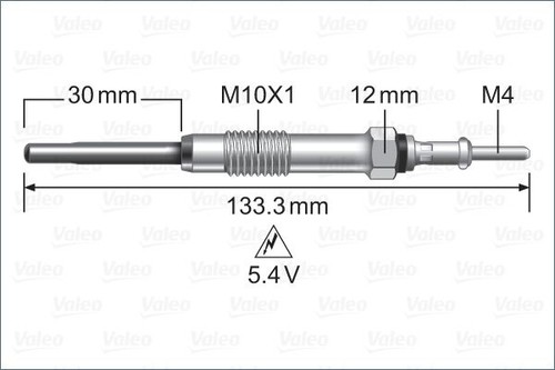 Valeo 345243 diesel heater - 345243,