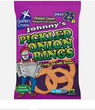 Golden Cross Johnny's Pickled Onion Rings 36 x 22g Full Box