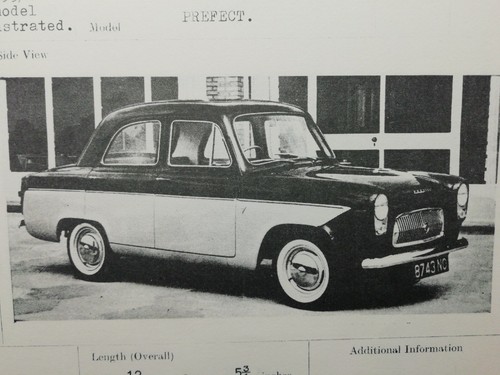 Ford prefect 1959 police - ford,