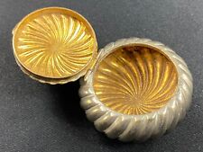 Silver Metal Pill Box With