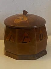 Antique-Vintage 8 Sided Inlaid