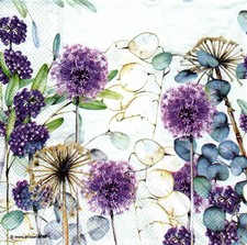 (2) Two Paper Lunch Napkins