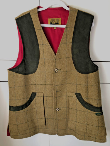 Hucklecote tweed waistcoat - hucklecote,