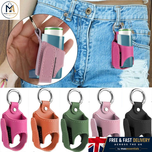 Inhaler case holder leather - holder,