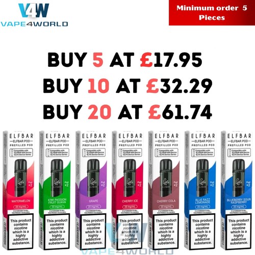 Elf bar 600 prefilled pods - 600,