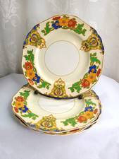 John Maddock & Sons CAIRO MINERVA 7" Dessert Plate ~ Set of 4 ~ Royal Ivory