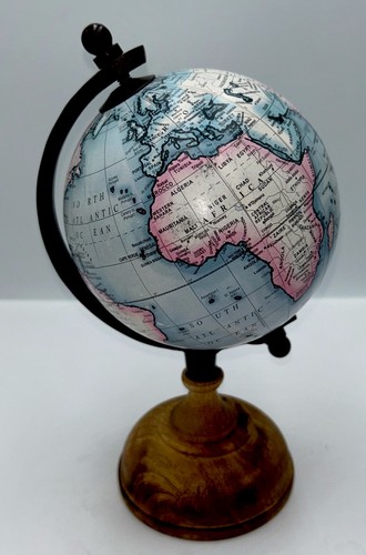 Mini rotational world globe - mini, on