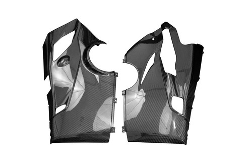 Carbon belly pan for - belly, akrapovic