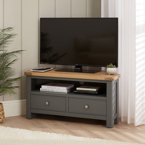 Marbury slate grey corner - slate, tv