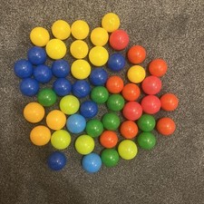 50 Mixed Colour Ball Pit Balls for great value  