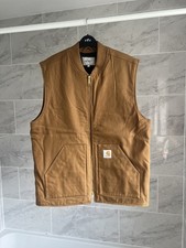 Carhartt Men’s Classic Vest Gilet Bodywarmer - XXL 2XL - Brown