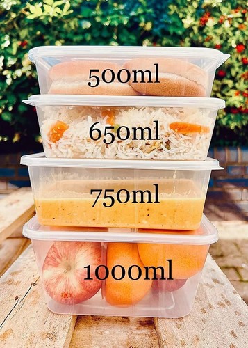 Plastic food containers - food,