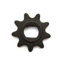 Electric Scooter Motor 9 Tooth 6mm Sprocket Fits Oval 10mm Shaft Motor Spindle