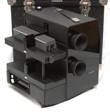 Royale 35mm Twin Lens AV projector with Dissolve Control and Cassette Player