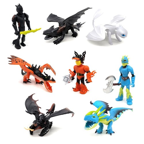 8pcs how train your dragon - your,