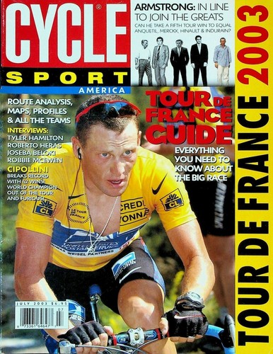 Cycle sport magazine - july, 2003