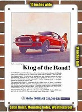 Metal Sign - 1968 Shelby Cobra
