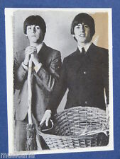 a/x handmade greetings / birthday card BEATLES paul & george