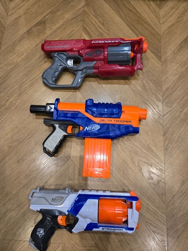 Three nerf guns excellent - nerf,