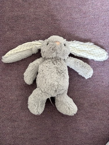 Grey bunny rabbit - soft, toy