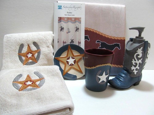 Western bath cowboy - western,