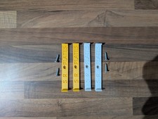 FRONT & BACK Universal Number Plate Holder push & clip  (111mm Standard Plates)