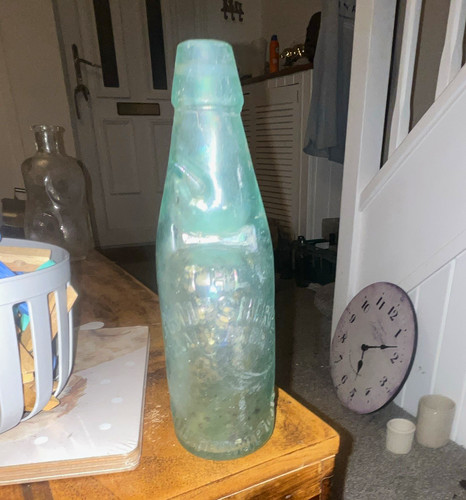 Antique codd bottle - antique,