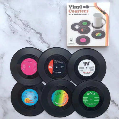 12pcs retro vinyl record - retro,