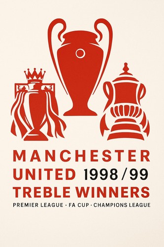 Manchester united treble - manchester, 99