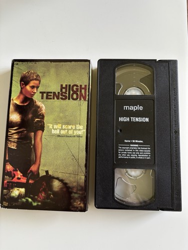 High tension vhs 2003 rare - vhs,