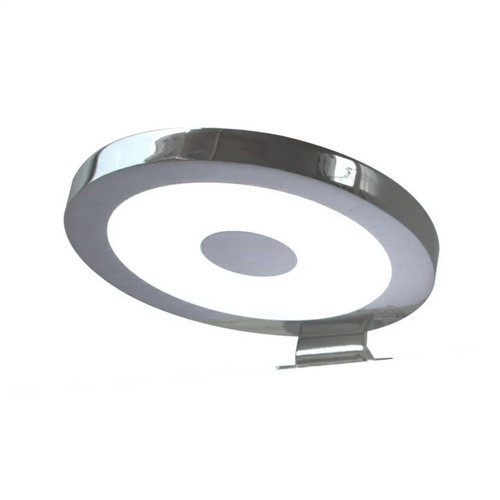 Cornice light silver ip44 - silver,